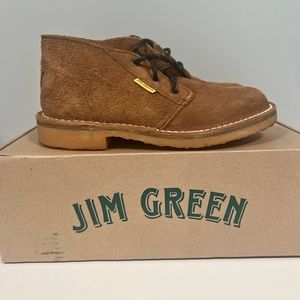 Jim Green boots Rough Out Vellie – Khaki size 7